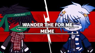 Wander The For Me [[ MEME ]] (( Countryhumans )) || Israel 🇮🇱 And Palestine 🇵🇸 || {{ Gacha }} LAZY