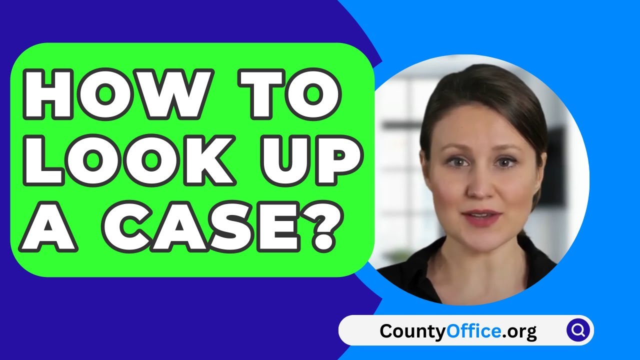 How To Look Up A Case CountyOffice YouTube How To Look Up A Case CountyOffice YouTube