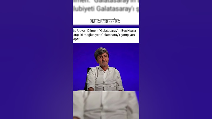RIDVAN DİLMEN GALATASARAY AÇIKLAMASI