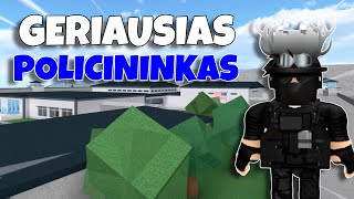 GERIAUSIAS PRISON LIFE POLICININKAS !!! | Roblox Lietuviškai