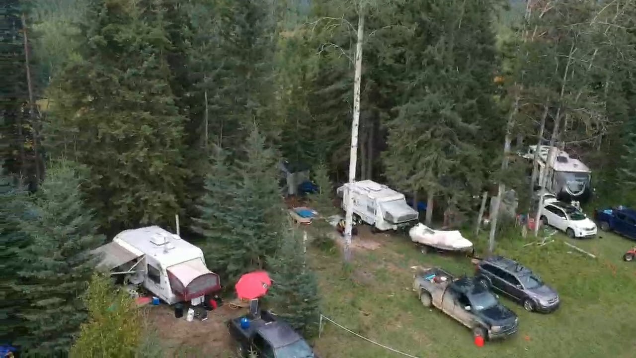 Camping Site By Chip Lake Alberta YouTube