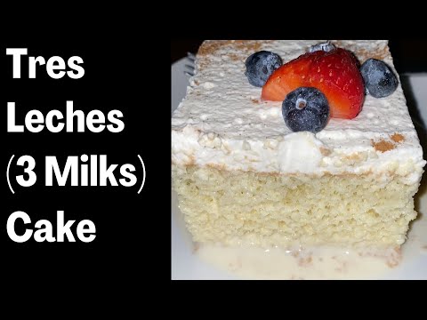 TRES LECHES PERFECTION In Every Bite: The Epitome Of THREE MILK Sweet Success (Full Recipe)