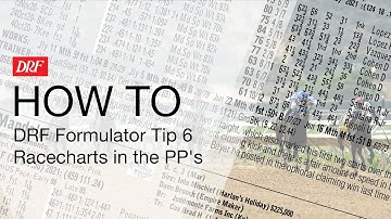 How To | DRF Formulator Tip 6 | Racecharts in the PP