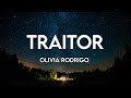 Olivia Rodrigo - traitor (Lyrics)