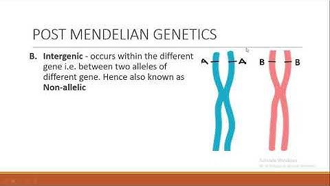 Inheritance and variation - Lecture 5
