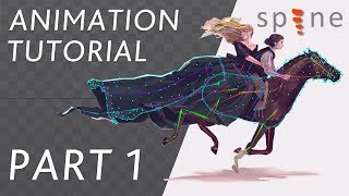 Part 1 Animation workflow Spine 2d and After Effects by D. Kulinich, Art A.Neonakis