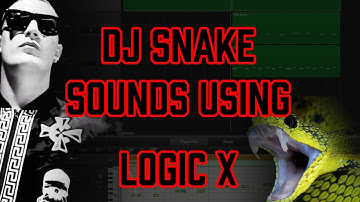 DJ Snake Tutorial - ONLY Logic X Stock Plugins & Sounds