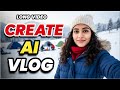 Ai Se Vlog Video Kaise Banaye | How To Make Ai Vlog Video For FREE | Ai Vlog Video