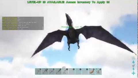 ARK lets play #1 Pteranodon taming