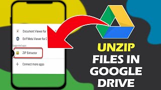 how to unzip files in google drive (quick tutorial)