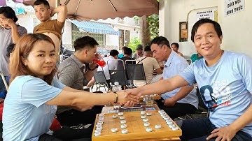 SHOWMATCH CỜ TƯỚNG. THUẬN GUITAR VS ĐÀM THỊ THÙY DUNG.CHẠM 10.THUẬN 2P 45S.DUNG 5P