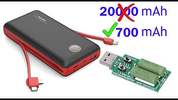 How to Check Capacity mAh in Your Power Bank  || Power Bank Battery Capacity Test
