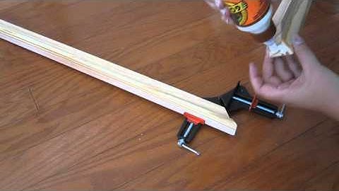 How to Make Canvas Stretcher Bars
