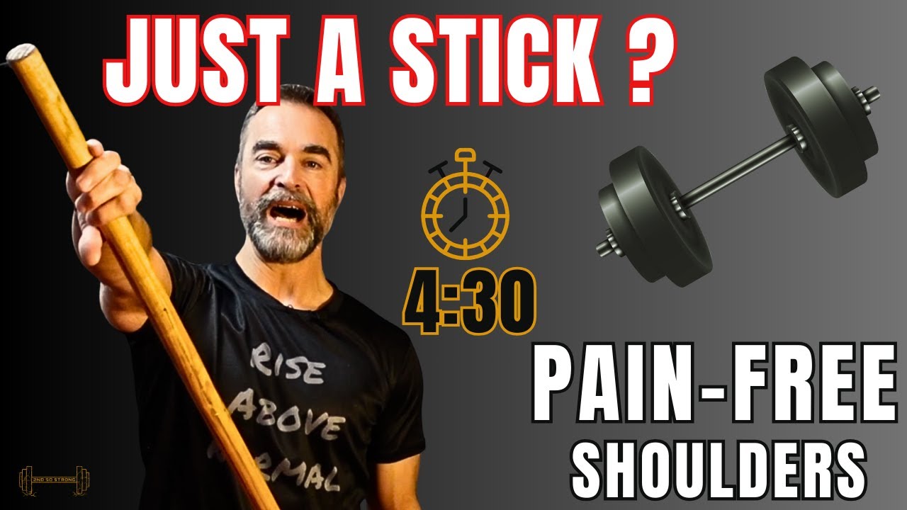 4:30 Warm-Up for Pain-Free Shoulders (Just a Stick)