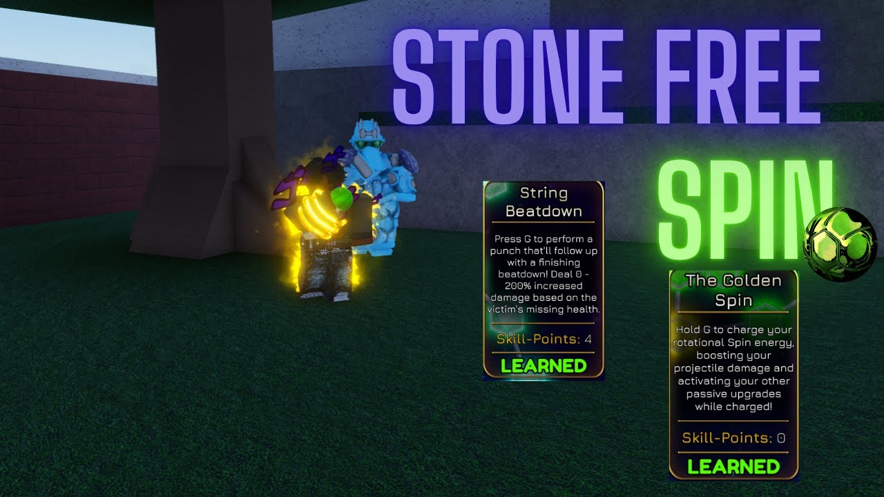 [YBA] Stone Free Spin is an amazing build - YouTube