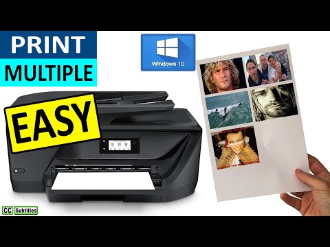 Wideo: Jak wydrukować zdjęcia z systemu Windows 10?