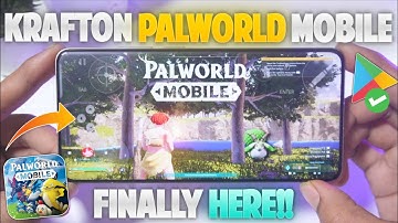 Finally! Palworld Mobile is HERE! Android/iOS | KRAFTON Palworld Mobile First Gameplay Reveal