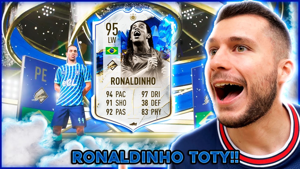 MEU DEUS!! TIREI RONALDINHO TOTY NO ICON 90+ BRA/FRA/PBA!! E TIRAMOS VÁRIAS LENDAS!! FIFA 23 - UT