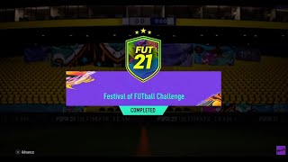 FIFA 21 SBC - FESTIVAL OF FUTBALL CHALLENGE - NO LOYALTY [CHEAP]