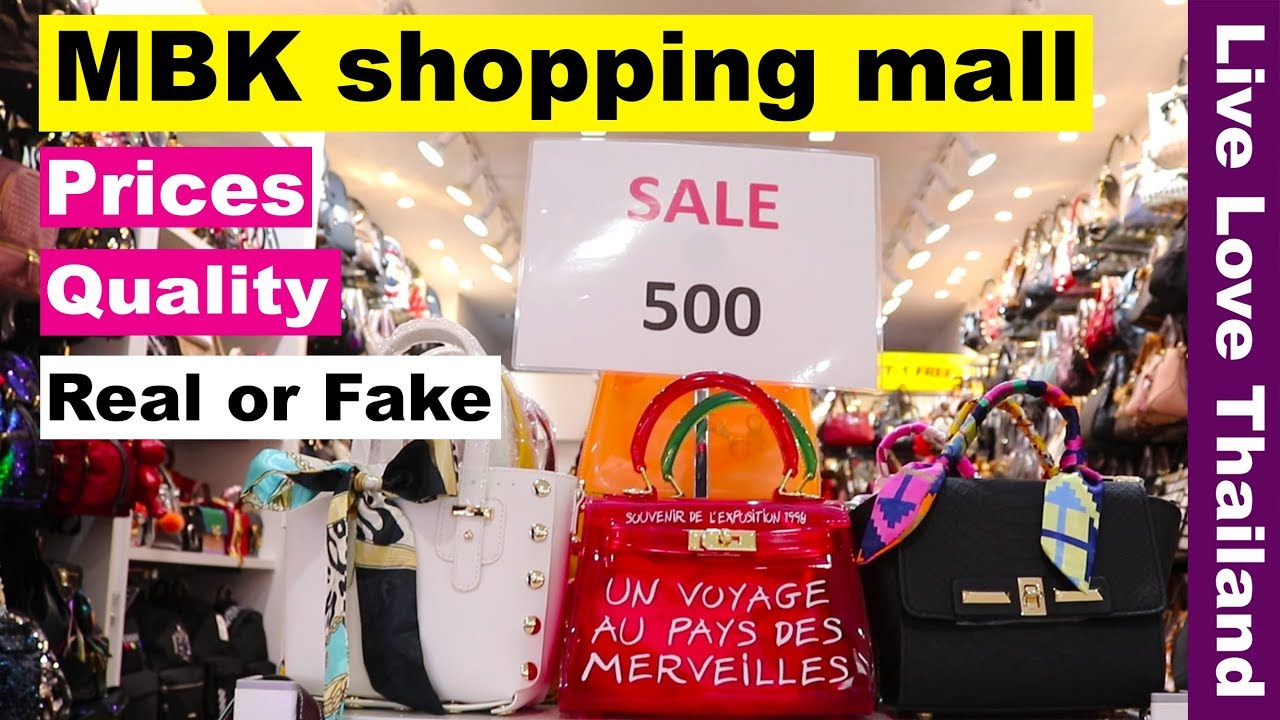 MBK shopping mall Bangkok - Prices & Quality review - real