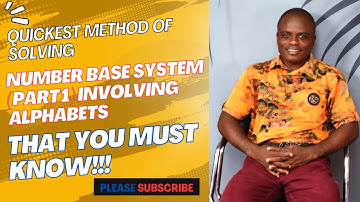 Mathematics: Number Base System (Part 1) (SS1)