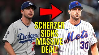 New York Mets Sign Max Scherzer To MASSIVE 130 Million Dollar Deal