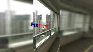 Fz30 frameless folding glass door balcony glazing system glass curtain panoramic glass wall case-76