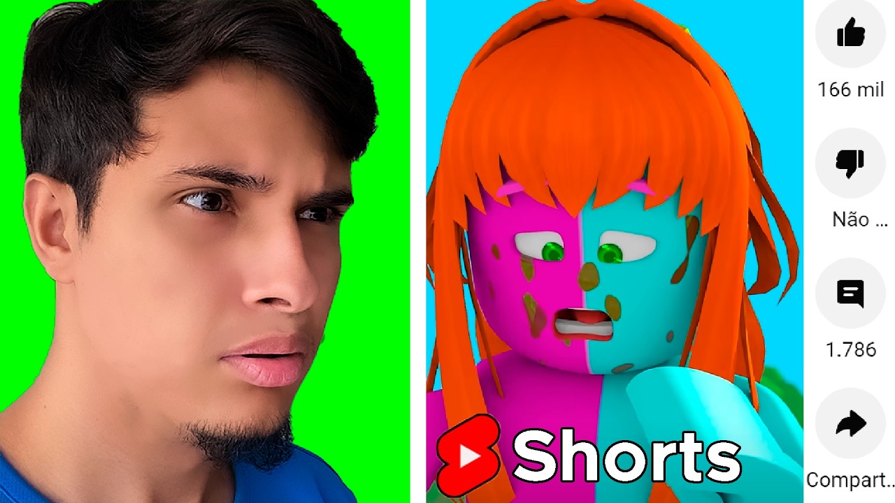 Julgando Shorts CRINGE de Roblox!