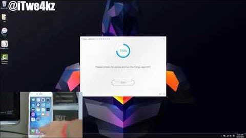 Pangu9 tutorial - jailbreak iOS 9.2 to iOS 9.3.3