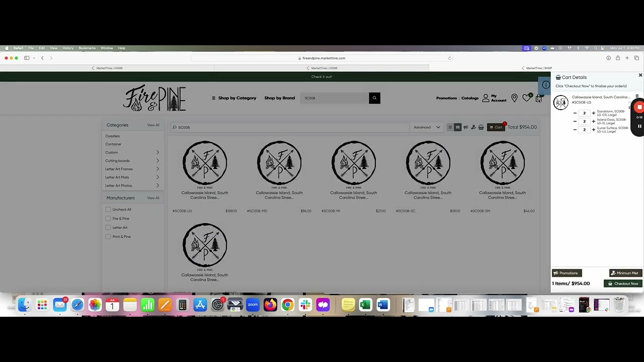 Quick and Easy - Placing an Order on MarketTime