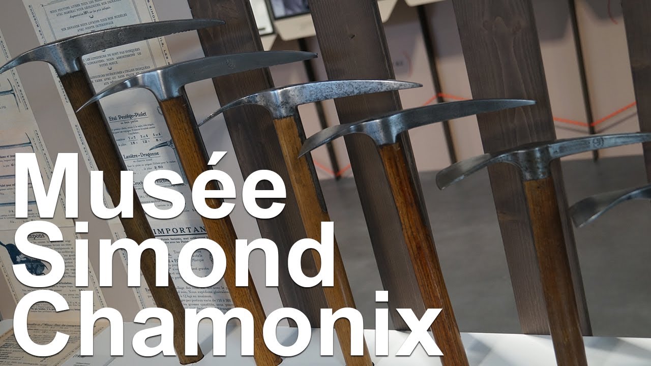 Piolet ancien n°3 de francois simond et fils chamonix mont-b 140