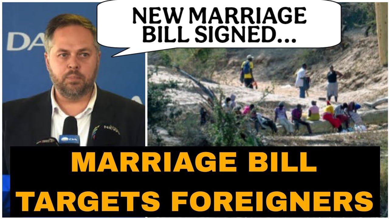 Новый закон направлен против иностранцев, вступающих в брак с гражданами Южной Африки — за эту ош...