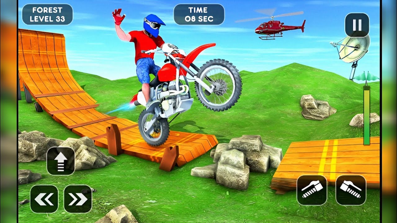 🏍️ Bike Stunt Racing Game | Impossible Tracks Moto Racing 2025 | Part 02