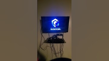 My new nintendo gamecube with sonic mega collection