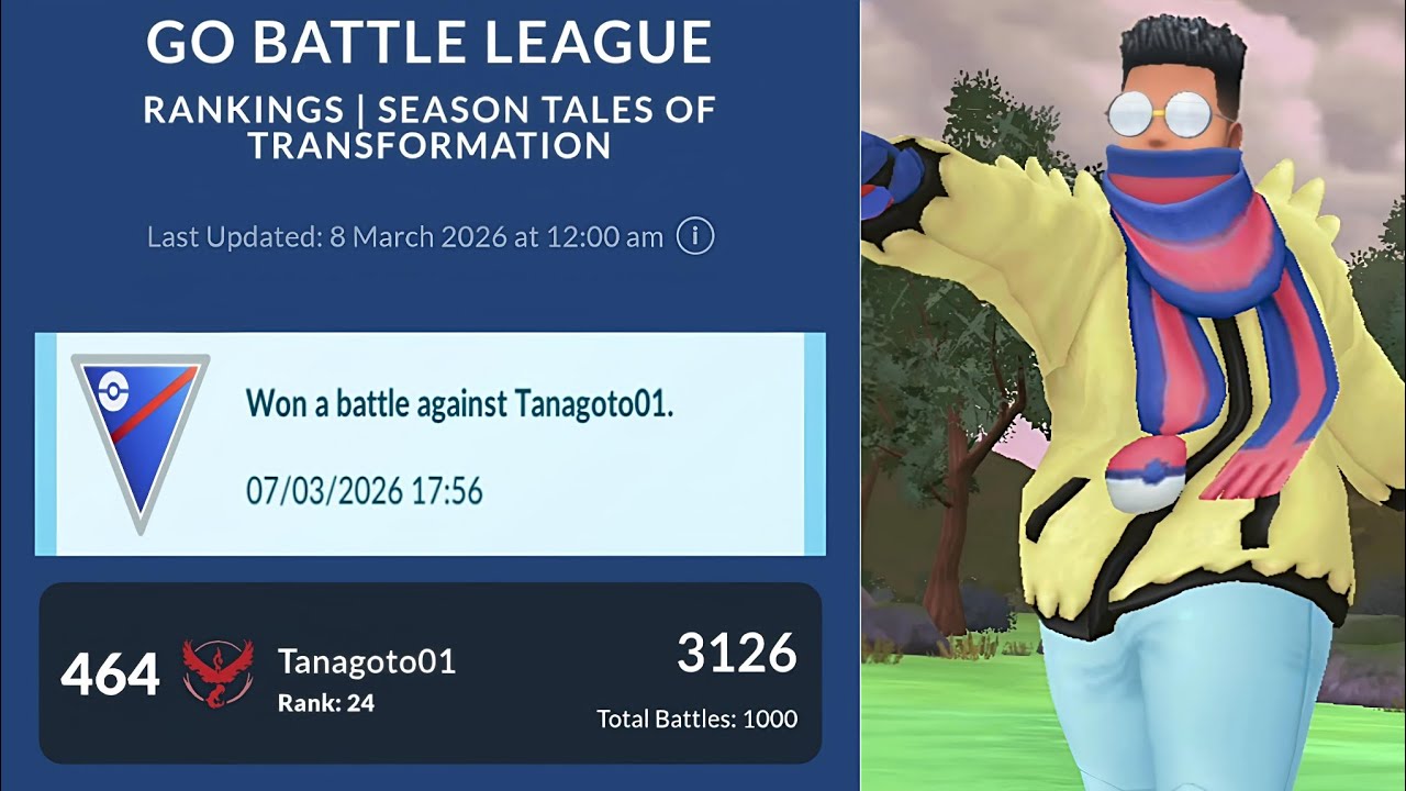 No.#464  In Go Battle League 🤯 || @pokemongo #pvptips #gobattleleague #teambattle  