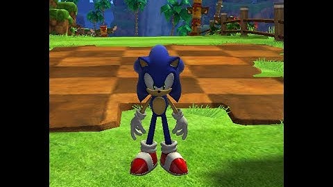 Sonic Generations Low Graphics Mod on Low End PC
