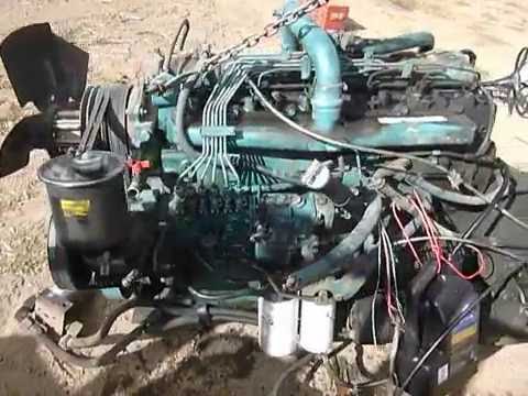 1987 dt466 diesel - YouTube 1983 ford 5 0 engine diagram 
