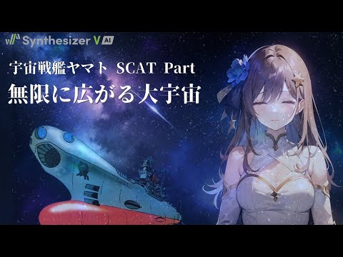 無限に広がる大宇宙 宇宙戦艦ヤマト スキャット【Synthesizer V