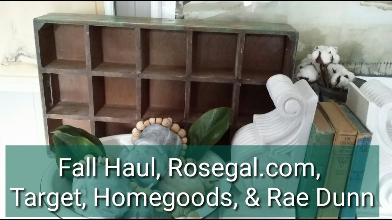 fall-haul-home-goods-rosegal-target-rae-dunn-youtube