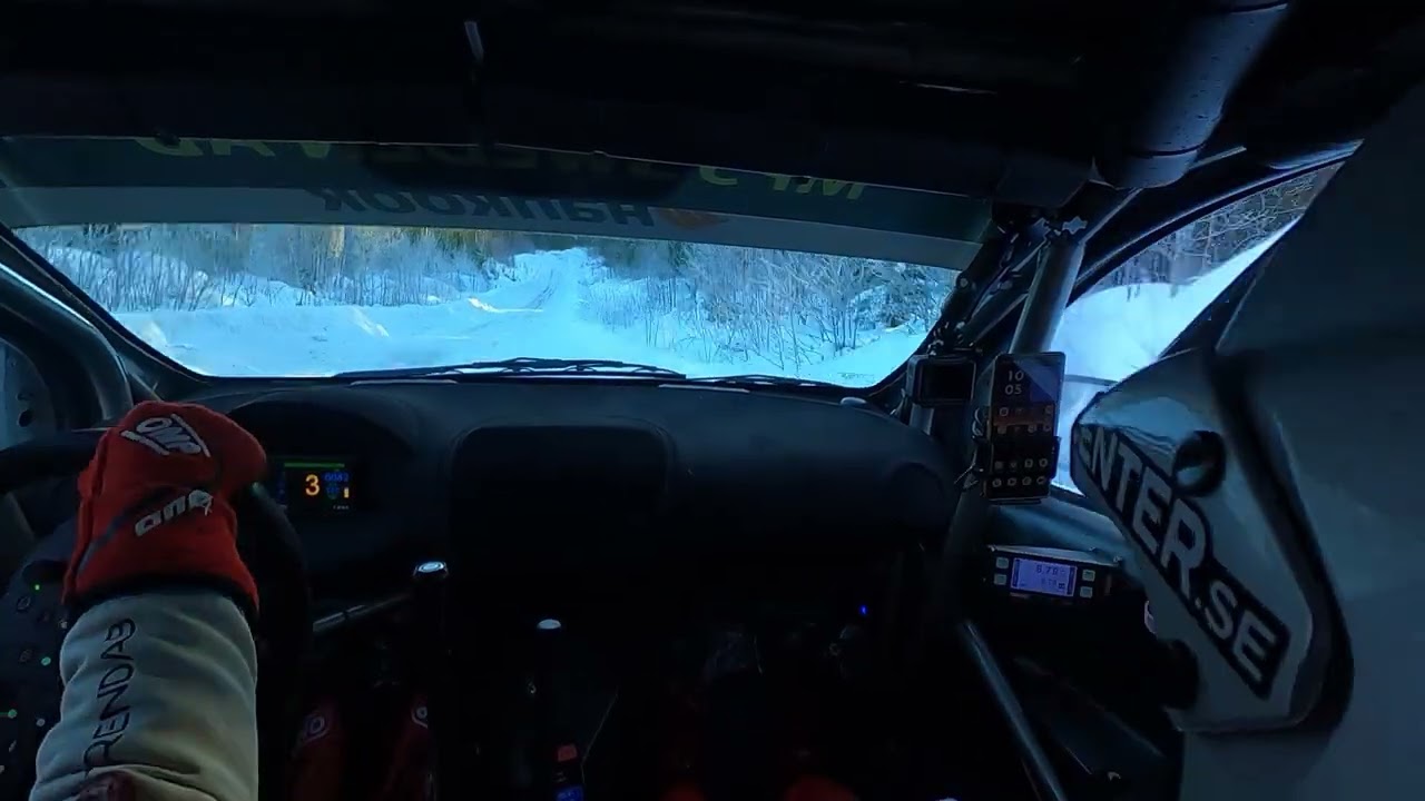 Rally Östersund 2026 SS3 Filip Carlström / Jesper Samuelsson