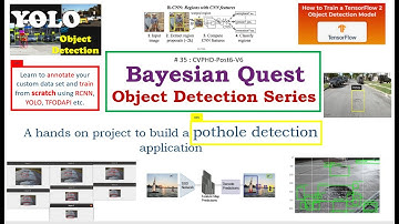 # 35 CVPHD-Post6-V6 : Building a road pothole detector : Part 35- Object Detection using TFODAPI