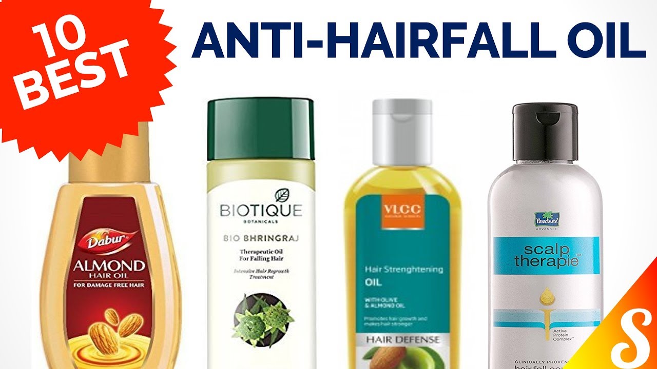 10 Best Anti-Hairfall Oils in India with Price | Best Hair Oil for Faster  Hair Growth - YouTube