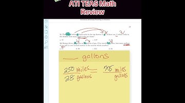 ATI TEAS Math Review - Solving Word Problems with Proportions