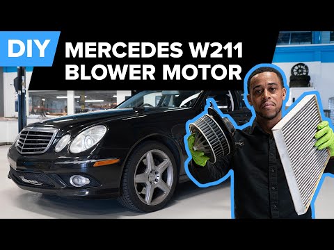 How To Replace The Blower Motor On A Mercedes-Benz E350, E63 AMG, E500, & More (W211)