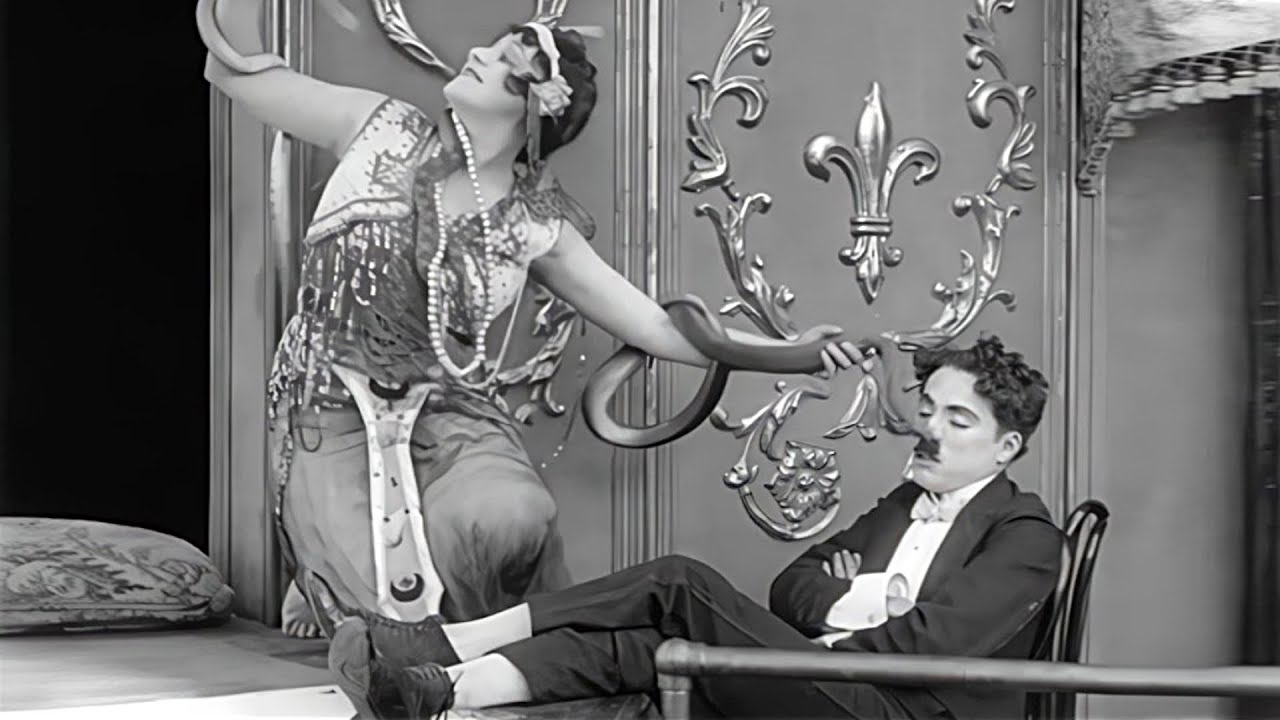 Charlie Chaplin - A Night in the Show (1915)  🎬 - Refurbished Full Movie