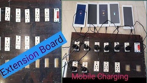 Making Extension Board || Mobile Charging ||Socket Connection||One Board For Multiple Charger ||