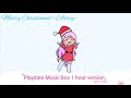 || Play Date Music Box (1 hour) || 🎄 Merry Christmas! 🎁