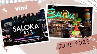 SALOKA FEST 2023/ VIRAL / Suasana festifal musik di Saloka theme park Semarang Jawa Tengah