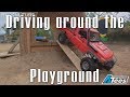 Driving around the Playground