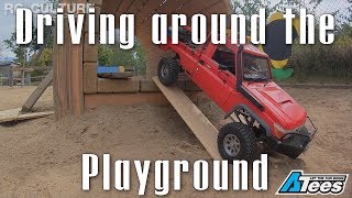 Driving around the Playground